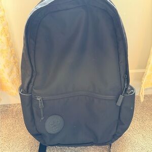 Durable Black Backpack with Padded Straps and Structured Design